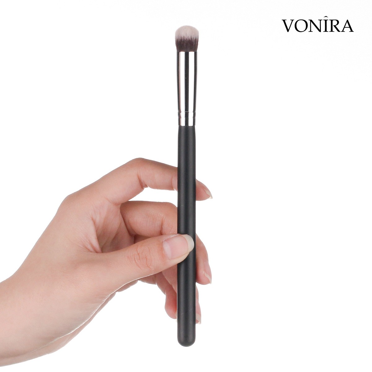 Vonira Beauty Factory Round Top Concealer Makeup Airbrush Concealer Brush Custom Private Label - Image 1