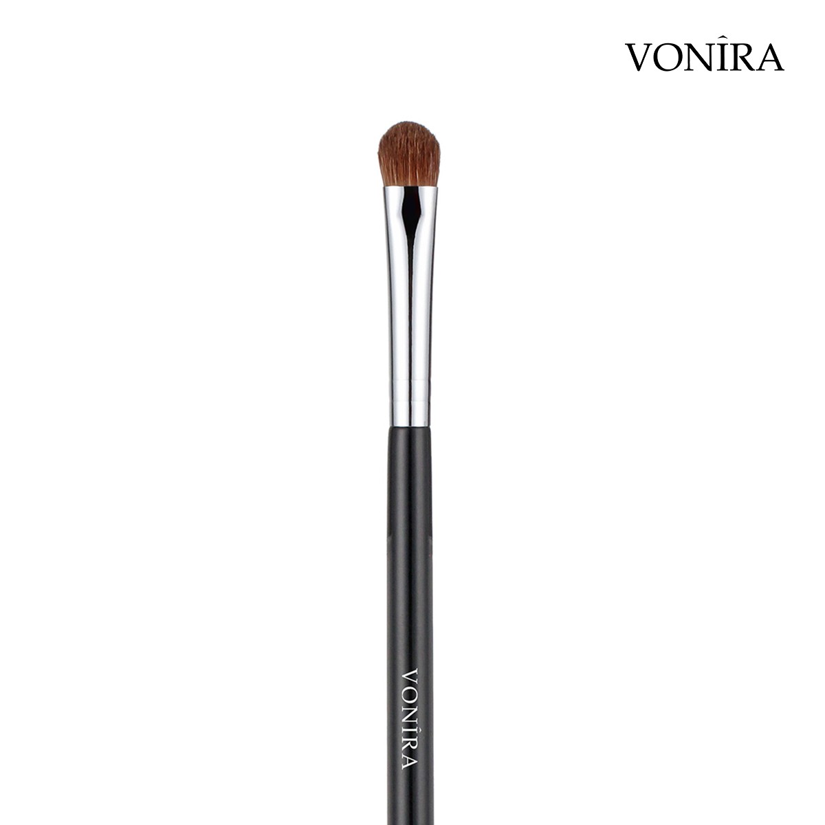 Vonira Beauty Factory Small Pony Hair Eye Shadow Brush With Silver Copper Ferrule Custom Private Label Service - Image 2