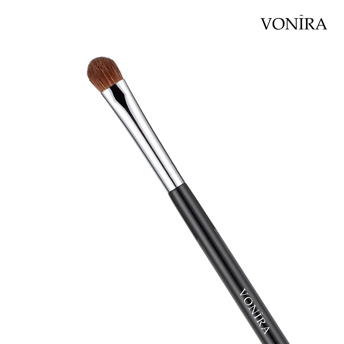 Vonira Beauty Factory Small Pony Hair Eye Shadow Brush With Silver Copper Ferrule Custom Private Label Service - Image 5