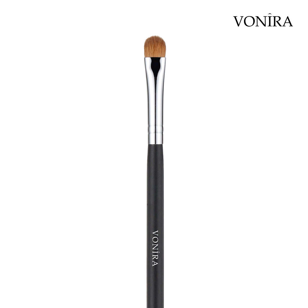 Vonira Beauty Factory Wholesale Small Detail Eyeshadow Brush With Silver Copper Ferrule Custom Private Label Manufacturing Service - Image 2
