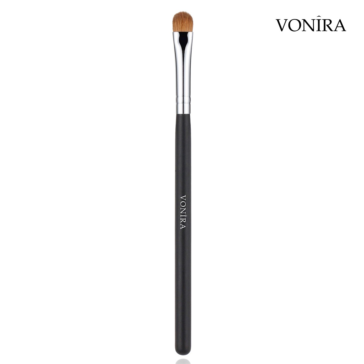 Vonira Beauty Factory Wholesale Small Detail Eyeshadow Brush With Silver Copper Ferrule Custom Private Label Manufacturing Service - Image 3