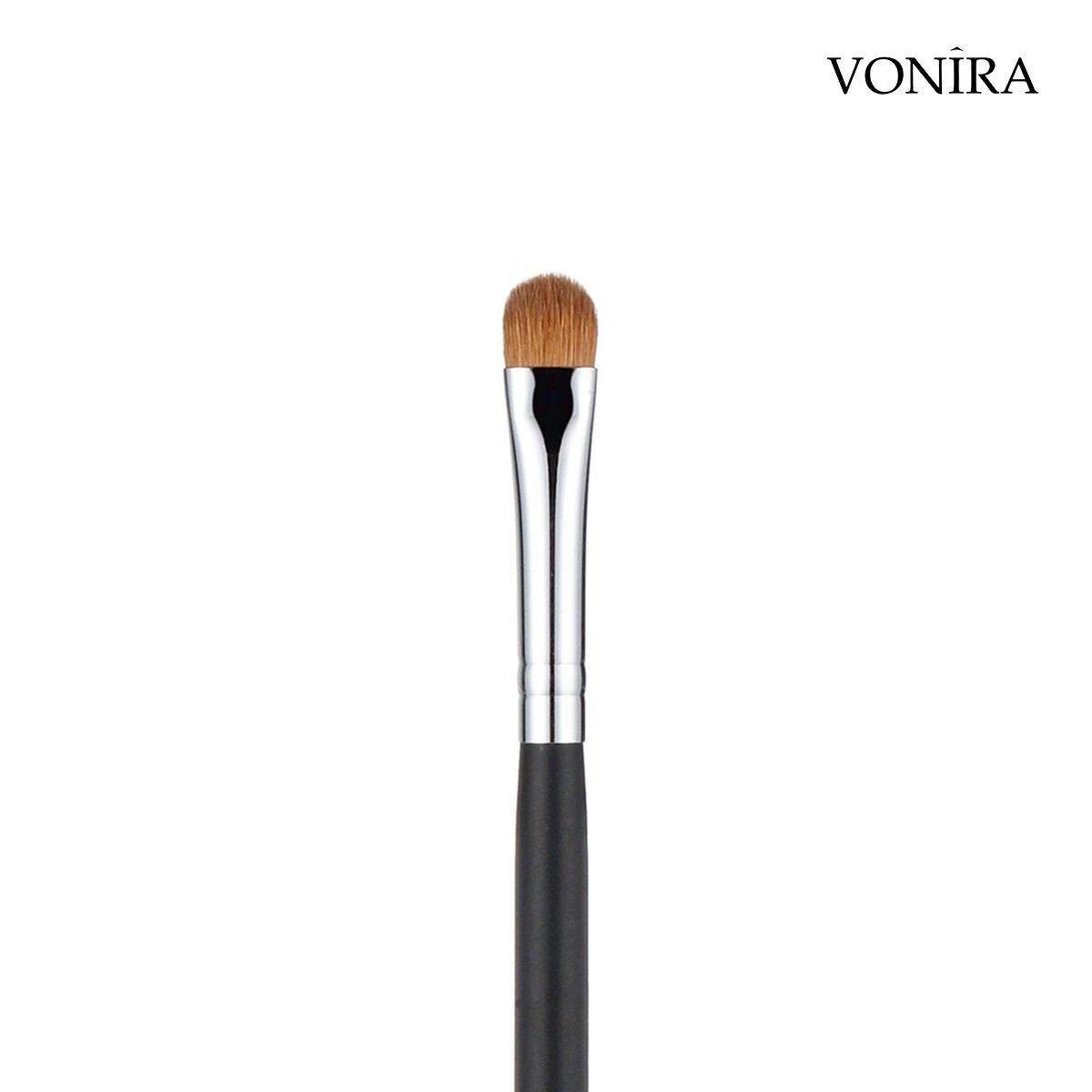 Vonira Beauty Factory Wholesale Small Detail Eyeshadow Brush With Silver Copper Ferrule Custom Private Label Manufacturing Service - Image 4