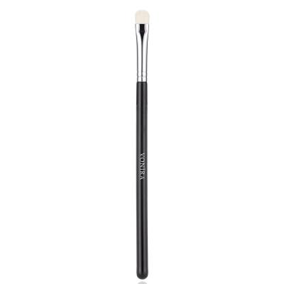 Vonira Beauty Flat Medium Eye Shadow Eye Shader Brush With Silver Copper Ferrule