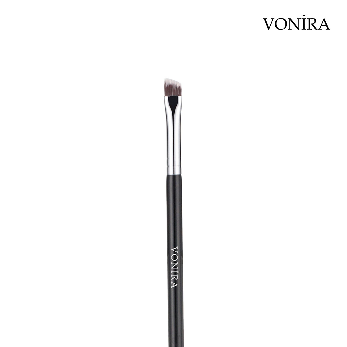 Vonira Beauty High Quality Double Ended Eyebrow Brush Copper Ferrule Custom Private Label Dual End Cosmetic Brush