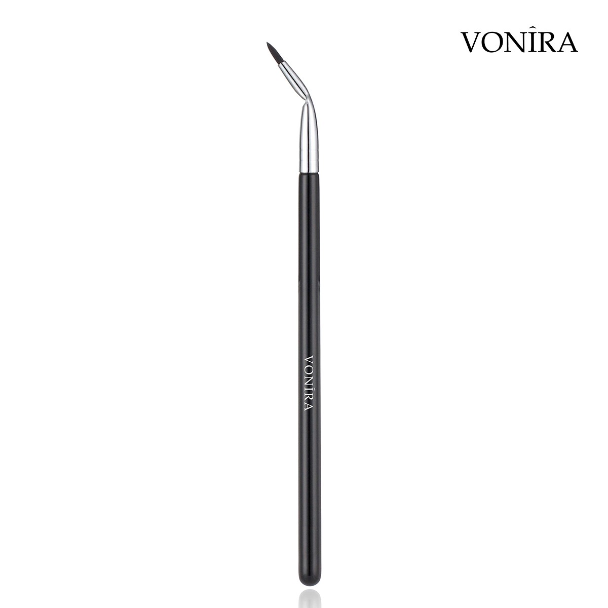 Vonira Beauty Makeup Deluxe Bent Liner Brush With Brass Ferrule Custom Private Label Service Factory Price OEM & ODM - Image 3