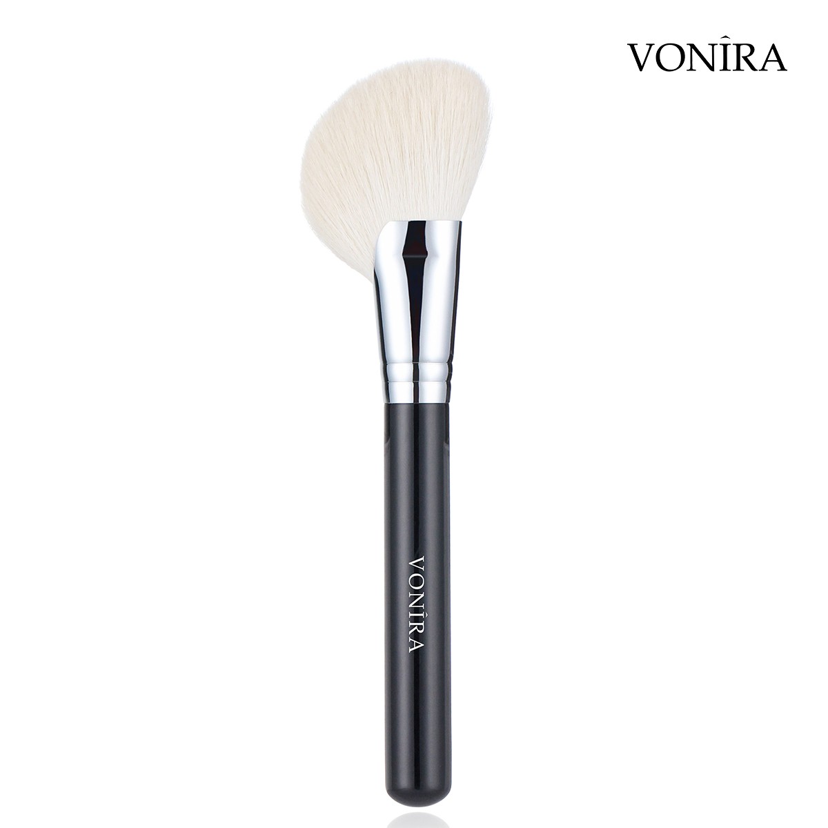 Vonira Beauty Makeup Natural Goat Hair Multitasking Miracle Contouring Blush Brush With Custom Private Label Service