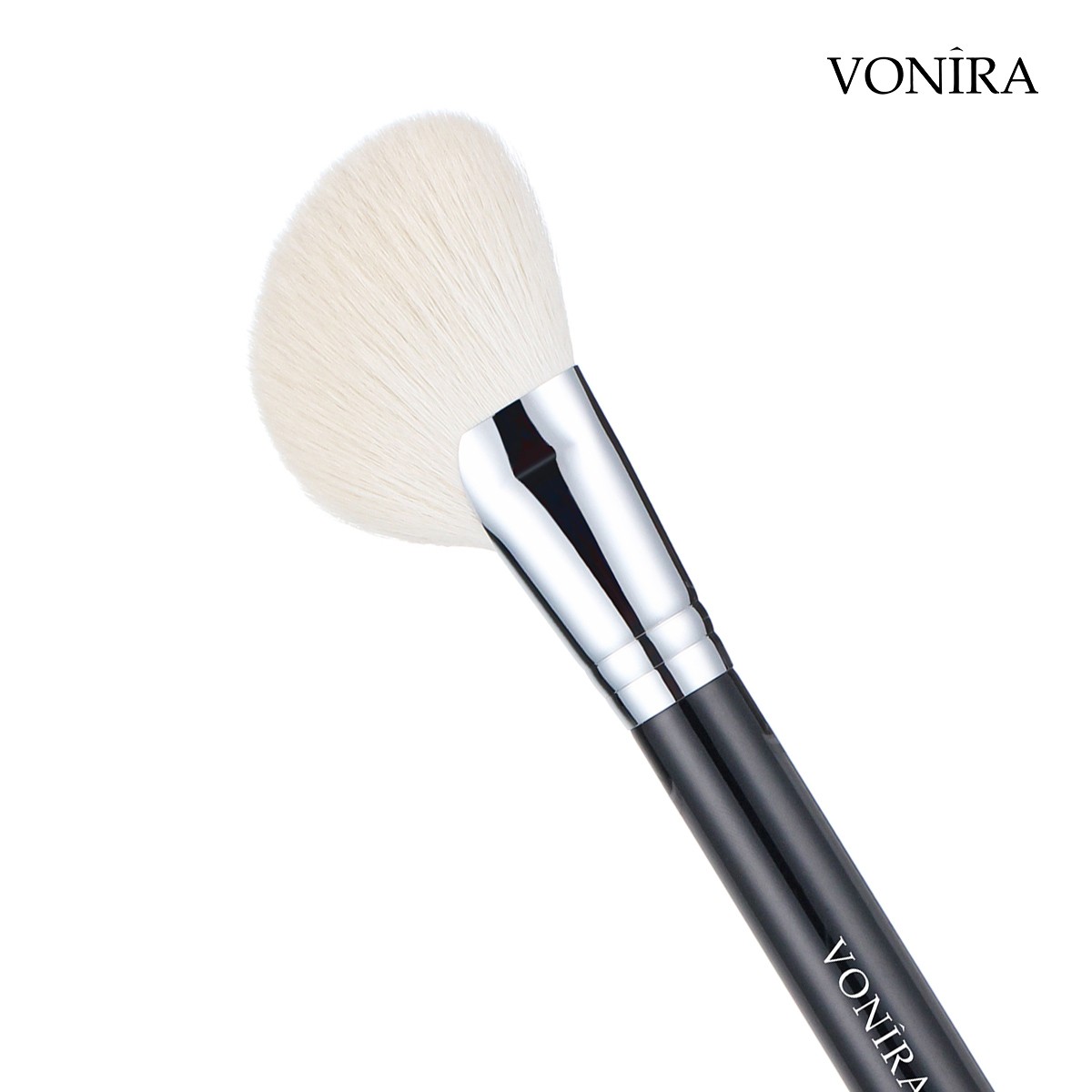 Vonira Beauty Makeup Natural Goat Hair Multitasking Miracle Contouring Blush Brush With Custom Private Label Service