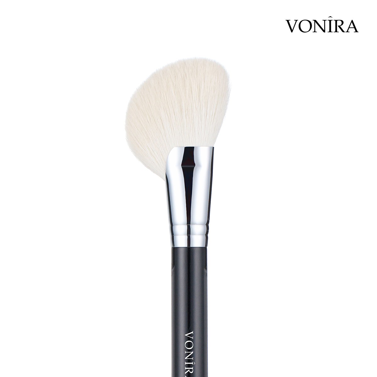 Vonira Beauty Makeup Natural Goat Hair Multitasking Miracle Contouring Blush Brush With Custom Private Label Service