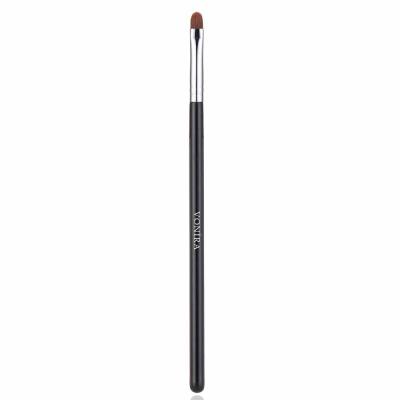 Vonira Beauty Makeup Pointed Precise Eyeliner Brush With Silver Copper Ferrule Black Handle Custom Private Label Service