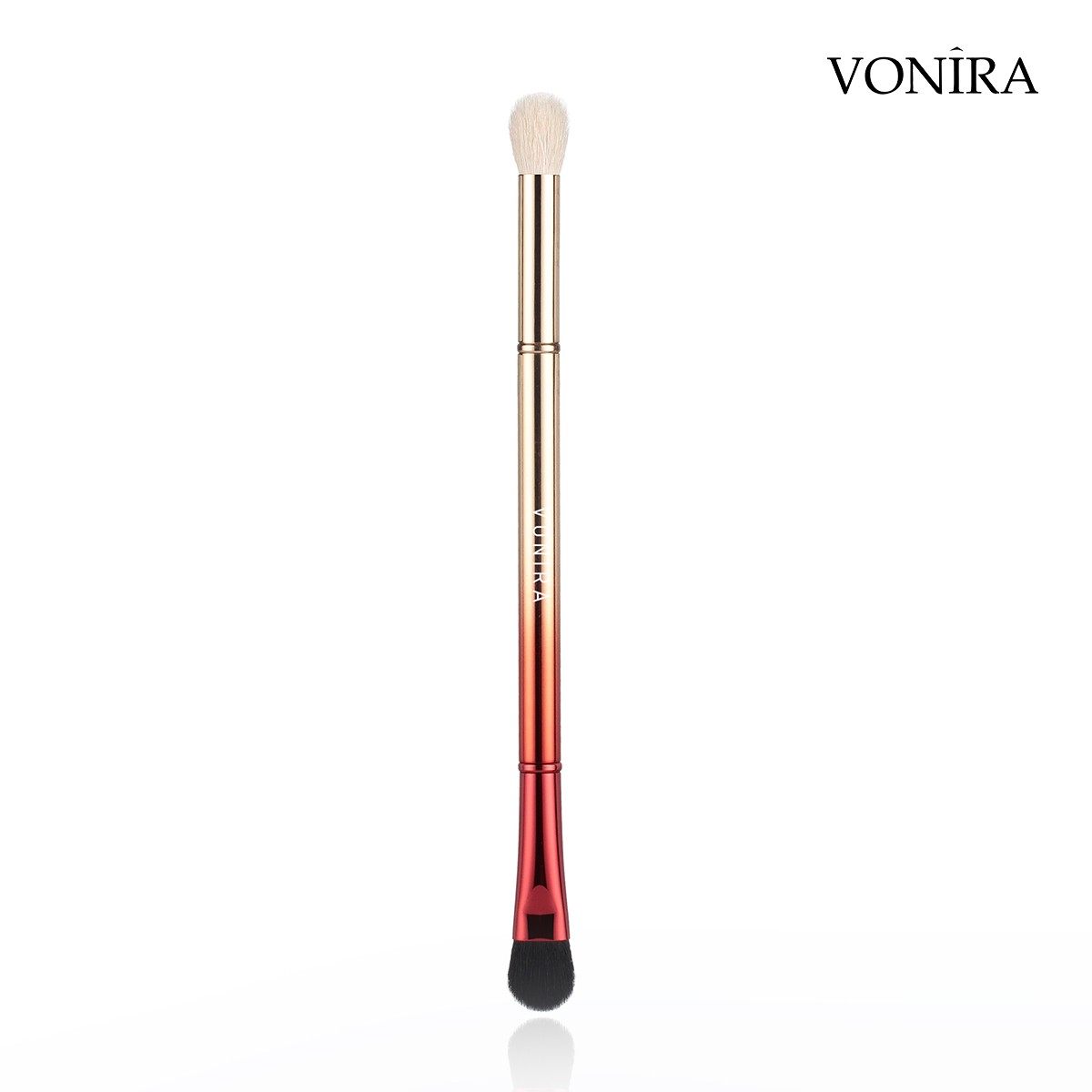Vonira Beauty Manufacturer OEM Double Ended Eyeshadow Blending Makeup Brushes With Custom Logo Name Private Label Wholesale