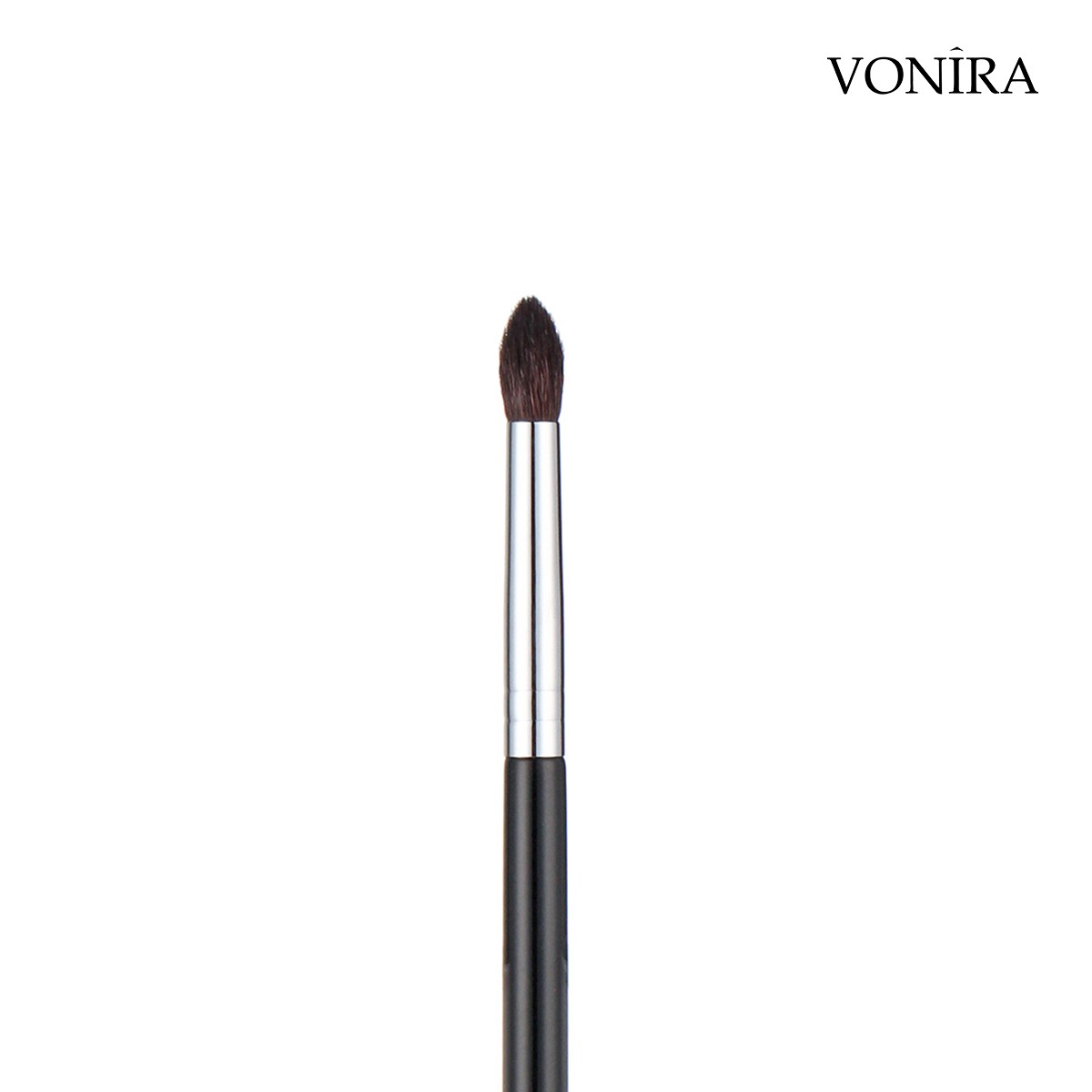 Vonira Beauty Pointed Crease Blender Brush With Silver Copper Ferrule Custom Private Label Manufacturer Service - Image 2