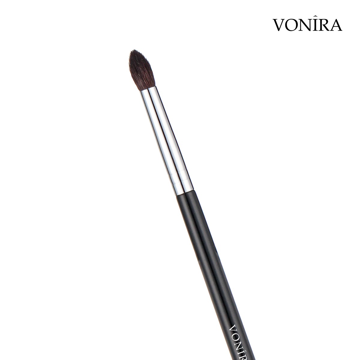Vonira Beauty Pointed Crease Blender Brush With Silver Copper Ferrule Custom Private Label Manufacturer Service - Image 5