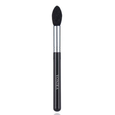 Vonira Beauty Pro Detail Powder Contour Brush With Silver Copper Ferrule Black Handle Custom Private Label Service