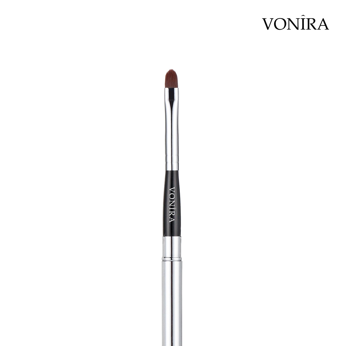 Vonira Beauty Pro Retractable Lip Make Up Brush With Silver Copper Ferrule Custom Private Label Service - Image 2