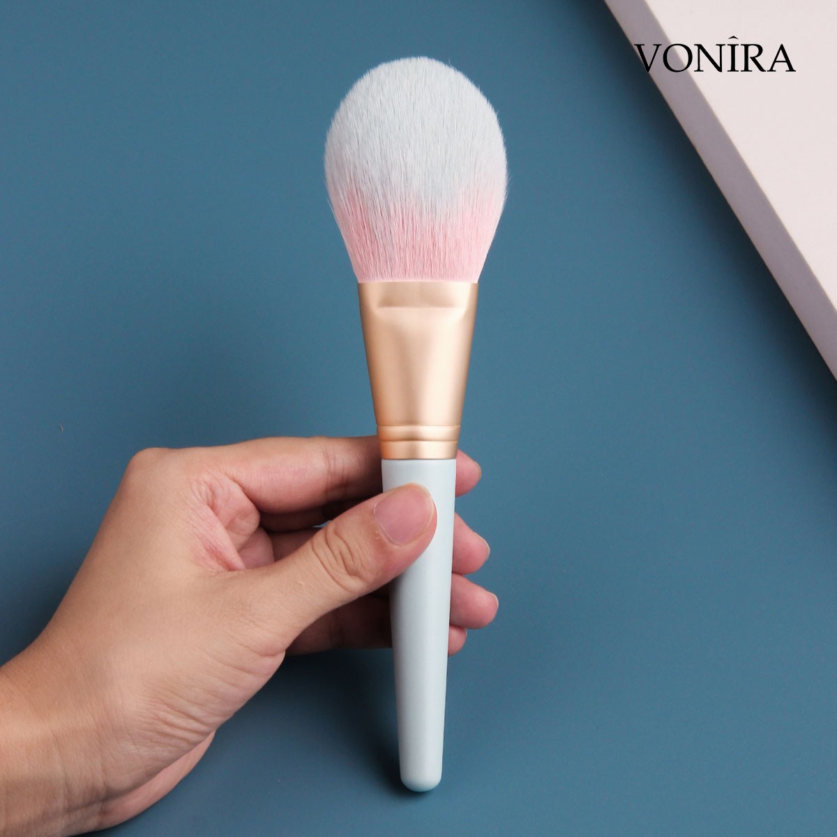 Vonira Beauty Professional 14 Pieces Corn Fiber Makeup Brushes Set