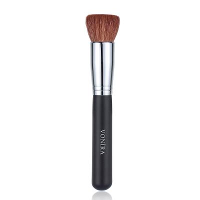 Vonira Beauty Wholesale Flat Top Natural Hair Powder Blush Bronzer Compact Brush Brand New Design Custom Private Label Service