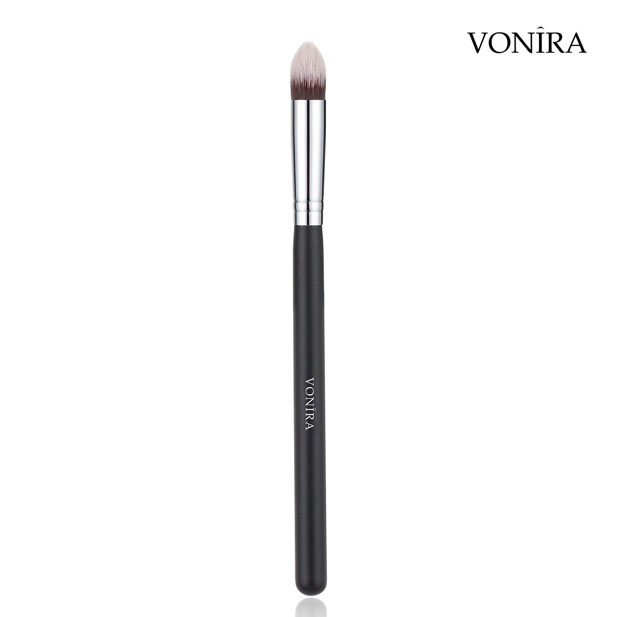 Vonira Beauty Wholesale Makeup Mini Tapered Pointed Kabuki Concealer Brush With Custom Private Logo Name Service