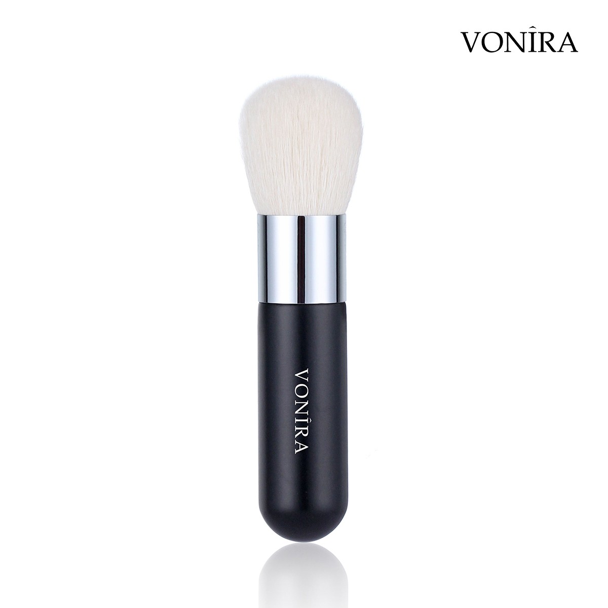 Vonira Beauty Wholesale Mineral Makeup Bronzing Powder Brush With Copper Ferrule Natraul Hairs Custom Private Label Service - Image 3