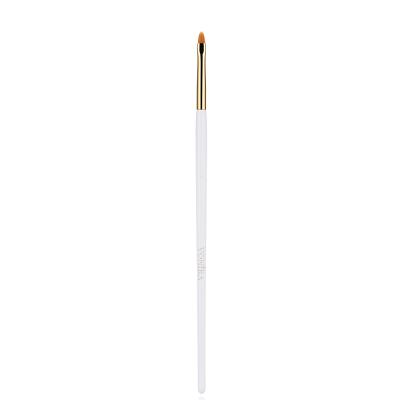 Vonira Beauty Wholesale Precision Eye Liner Makeup Brush With 24K Gold Copper Ferrule