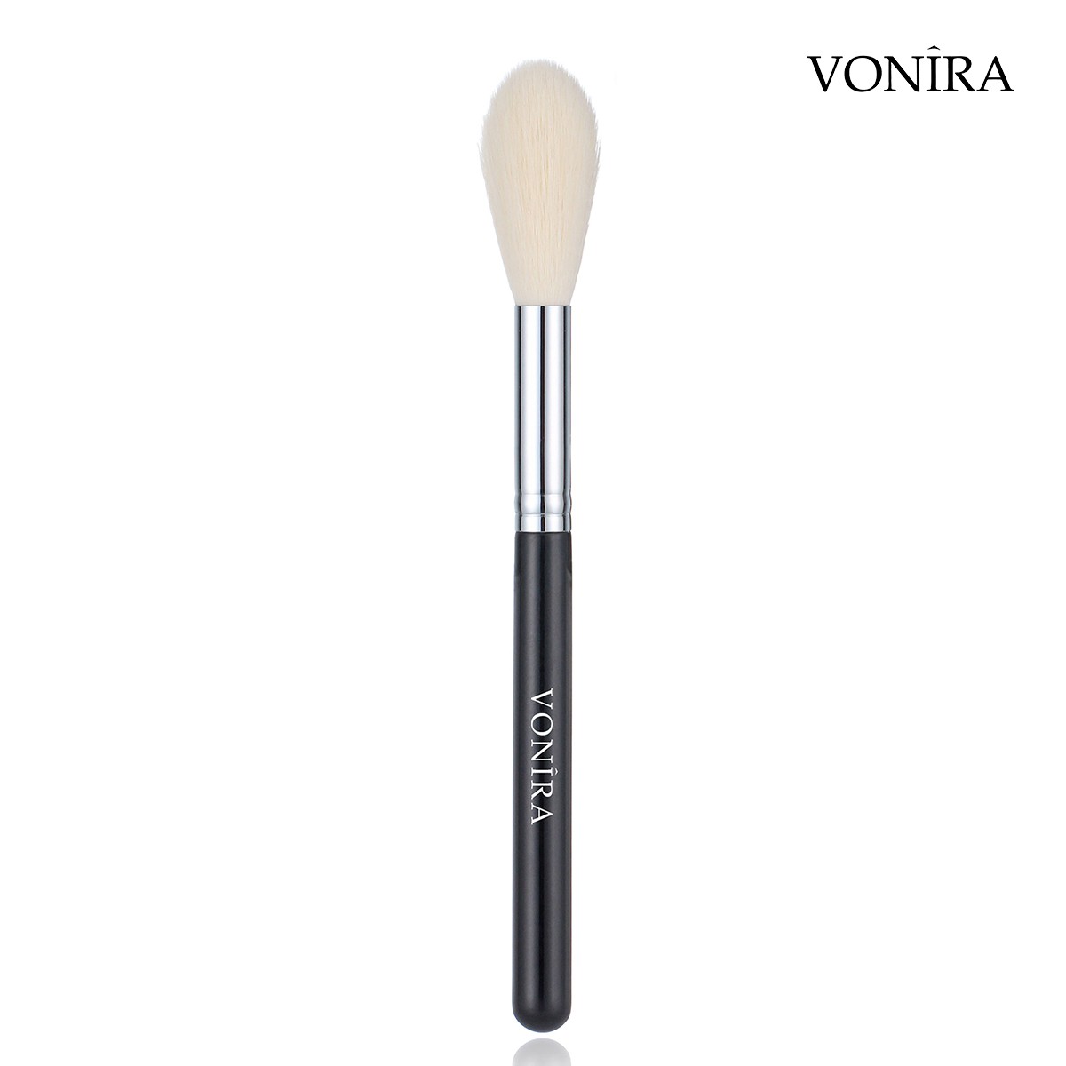 Vonira Beauty Wholesale Professional Tapered Long Blending Highlighter Makeup Brush With Copper Ferrule Custom Private Label Service - Image 1