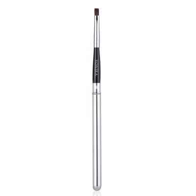 Vonira Beauty Wholesale Retractable Flat Lip Makeup Brush With Silver Copper Fer