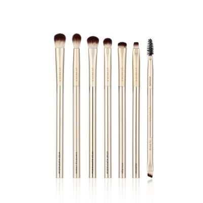 Vonira Golden Color 7 Pieces Makeup Eye Brushes Set