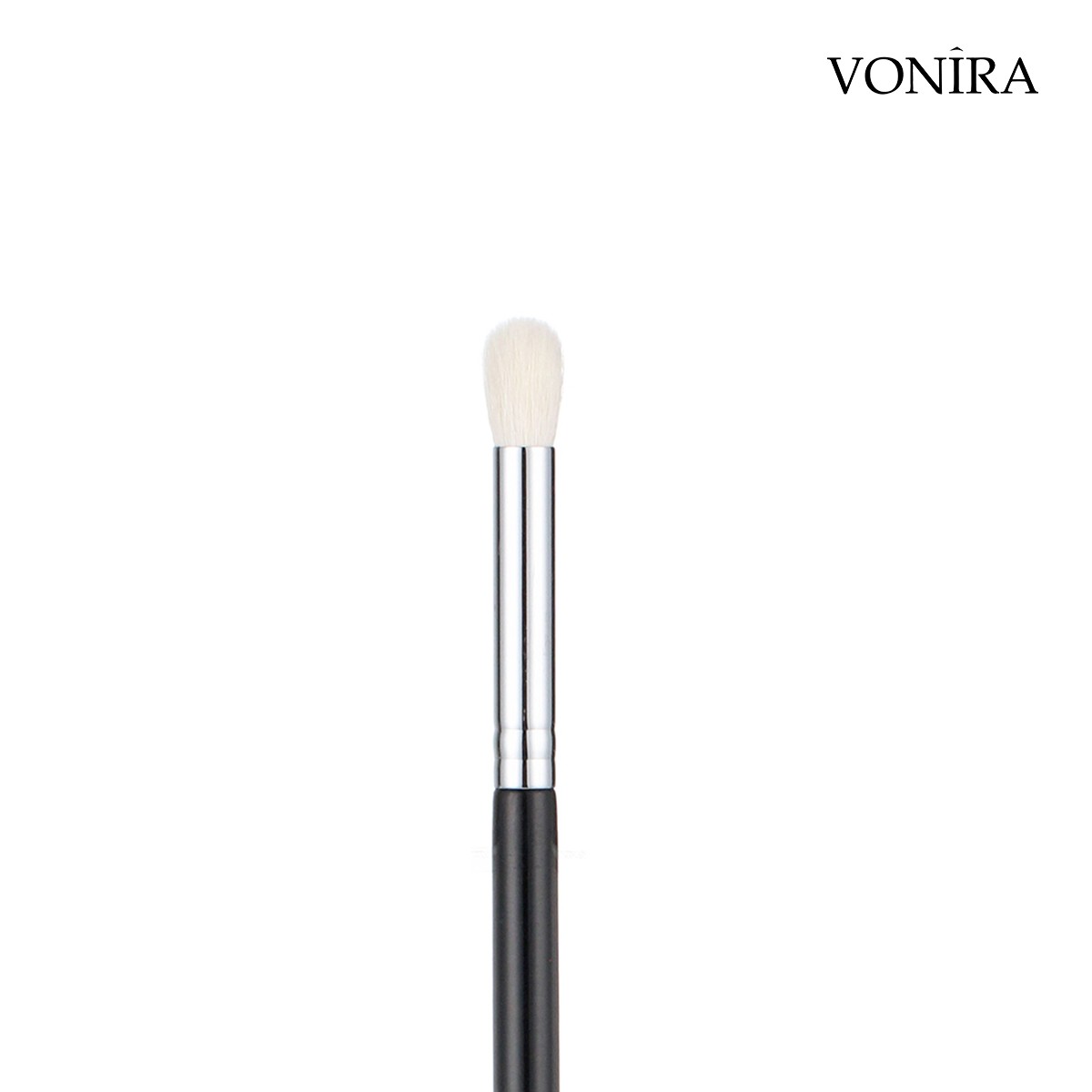 Vonira Beauty Makeup Luxe Round Eye Blender Crease Eye Shadow Brush With Copper Ferrule - Image 4