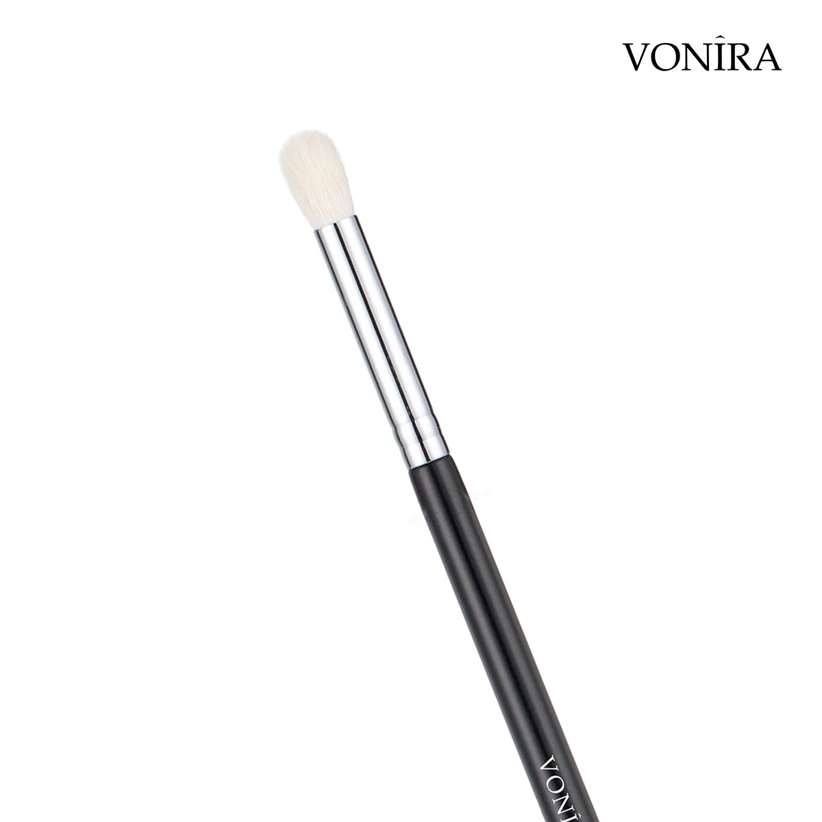 Vonira Beauty Makeup Luxe Round Eye Blender Crease Eye Shadow Brush With Copper Ferrule - Image 5