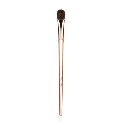 Vonira Natural Animal Squirrel Hair All Over Eyeshadow Brush With Rosy Copper Ferrule ABS Plastic Handle