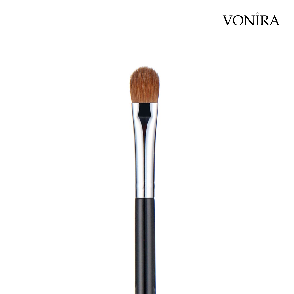 Vonira Beauty Makeup Precision Flat All Over Eyeshadow Brush With Pure Luxury Konlinsky Sable Hair Custom Private Label