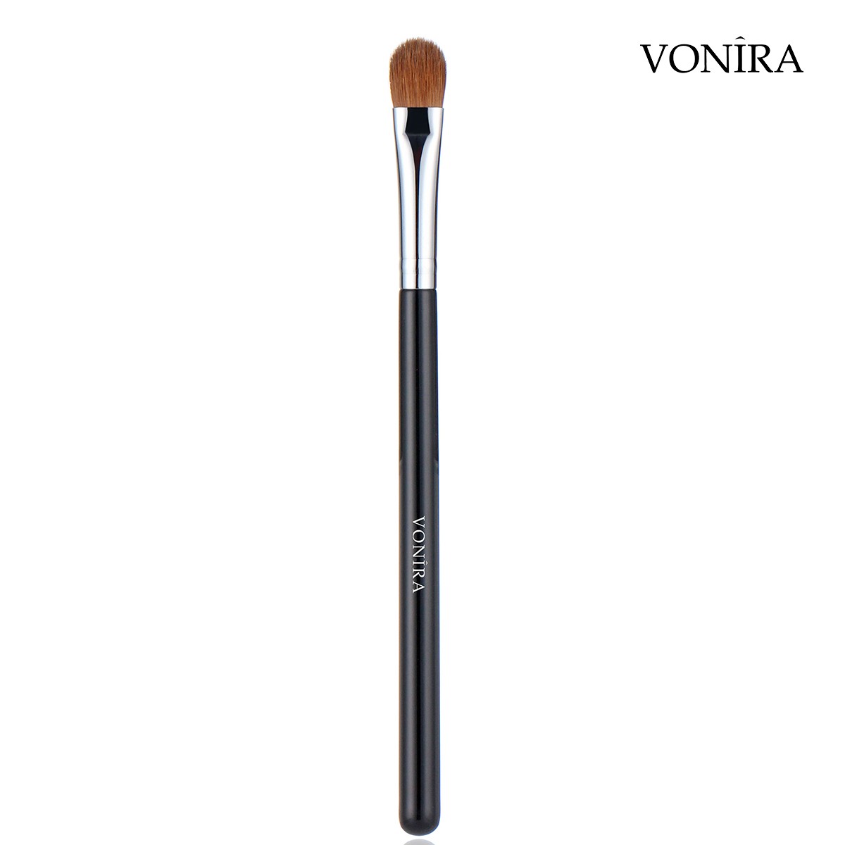 Vonira Beauty Makeup Precision Flat All Over Eyeshadow Brush With Pure Luxury Konlinsky Sable Hair Custom Private Label