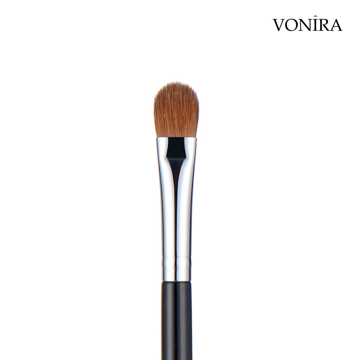 Vonira Beauty Makeup Precision Flat All Over Eyeshadow Brush With Pure Luxury Konlinsky Sable Hair Custom Private Label