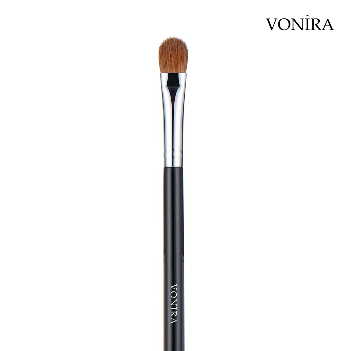 Vonira Beauty Makeup Precision Flat All Over Eyeshadow Brush With Pure Luxury Konlinsky Sable Hair Custom Private Label