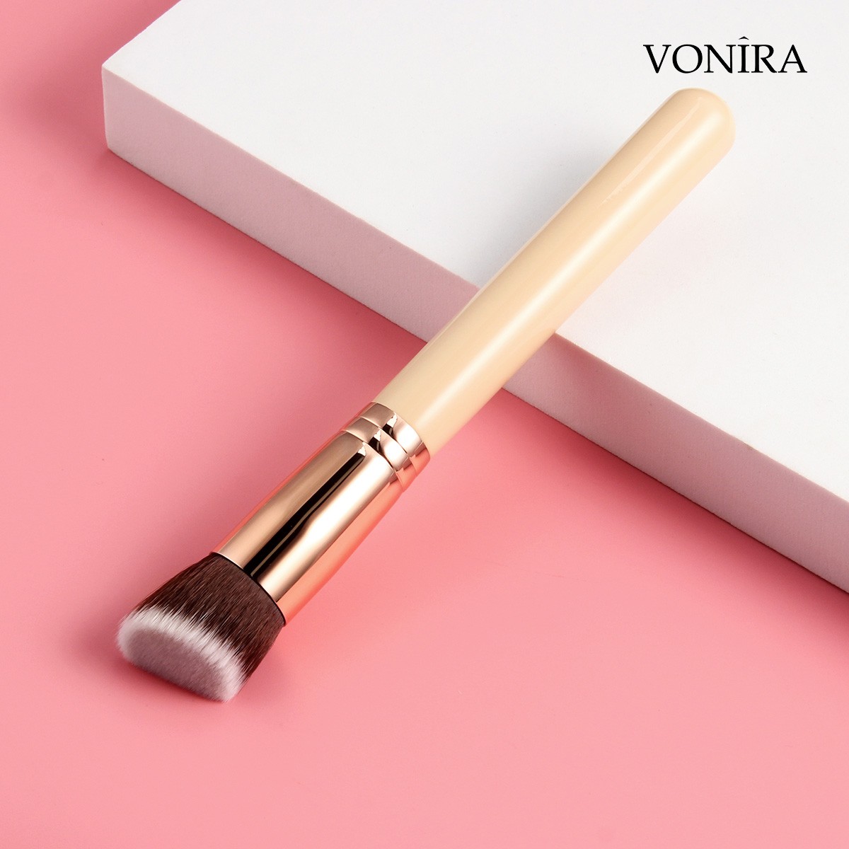 Vonira Wholesale Must Have 8pcs Makeup Brushes Set Cosmetic Brushes Kit Powder Foundation Blush Blending Eye Shadow Brow Brush Studio Tool