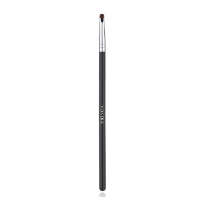Vonira Beauty Wholesale Tiny Precision Eyeshadow Brush Round Flat With Silver Copper Ferrule Custom Private Label Logo Service