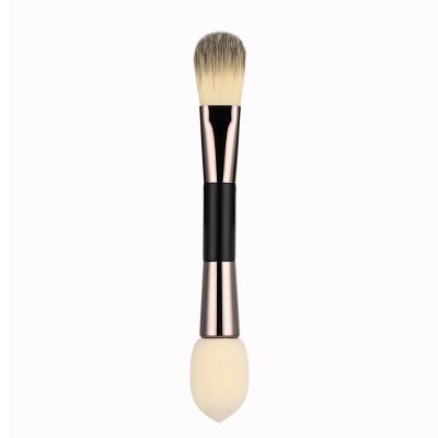 Vonira Beauty Manufacturer Wholesale Double Ended Dual Makeup Foundation Blender Sponge Brush Custom Private Label