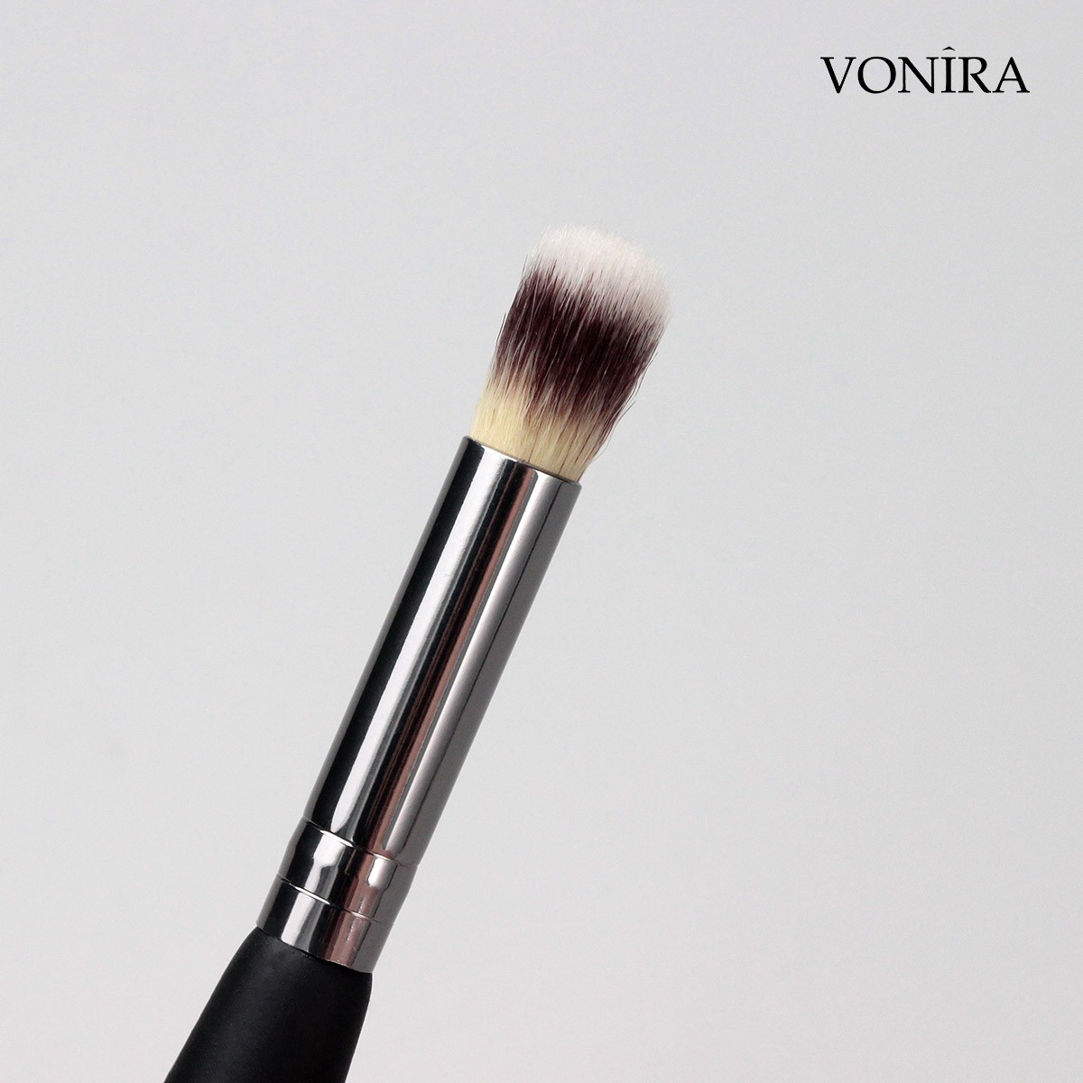Vonira Beauty Manufacturer Wholesale Double-ended Round Foundation Concealer Makeup Brush Custom Logo Private Label