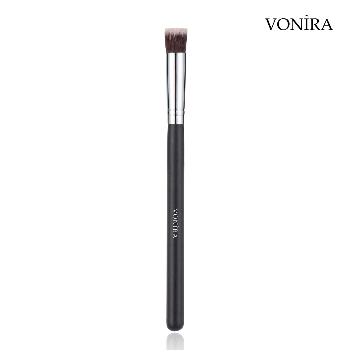 Vonira Beauty Wholesale Makeup Under Eye Concealer Brush With Mini Flat Top Kabuki with Synthetic Bristles for Concealing Blending